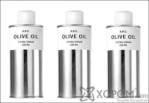 APC Olive Oil package design